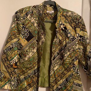 ERIN LINED BLAZER 3/4 SLEEVE SZ L